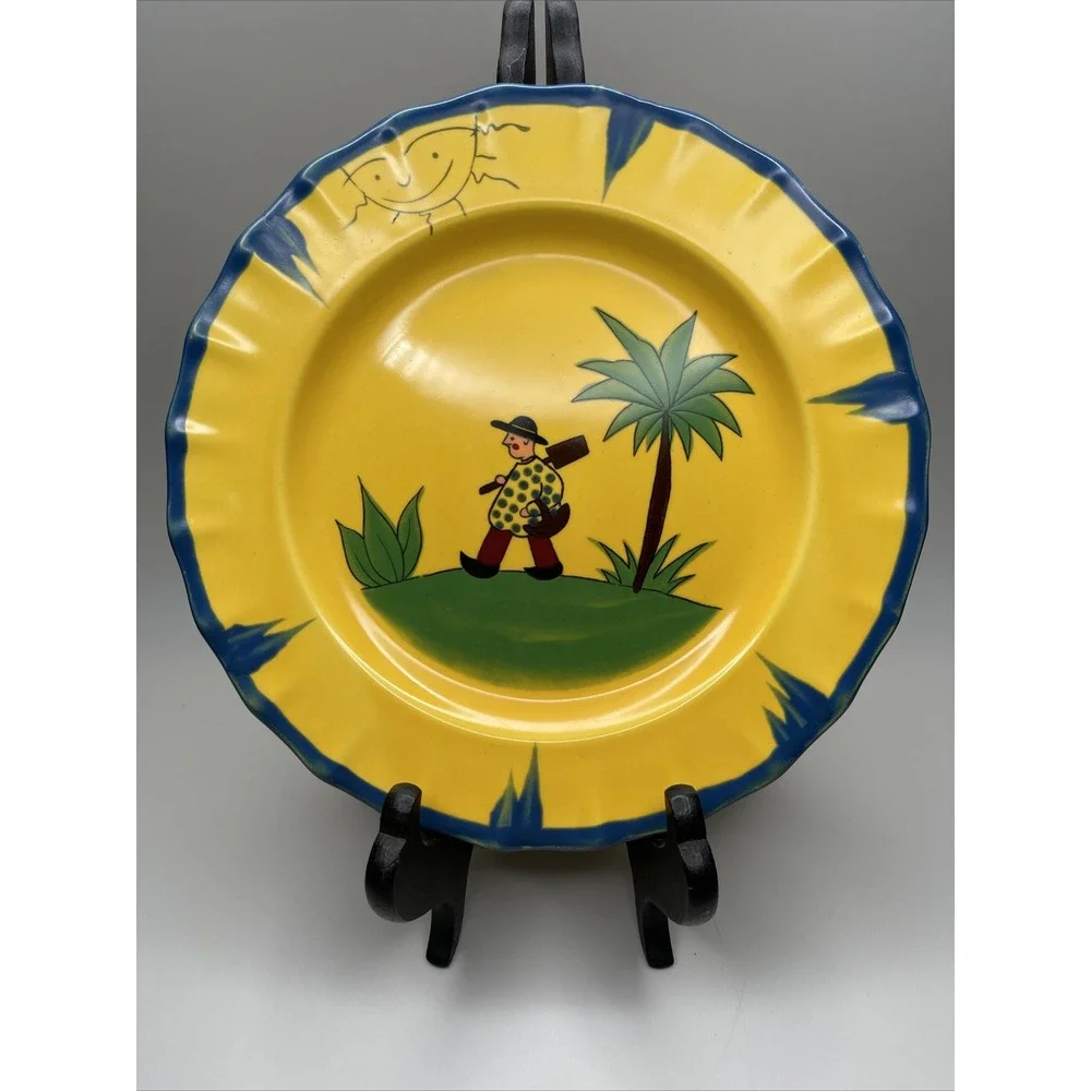 Vintage Haldon Group Soleil Salad Plates 8.25